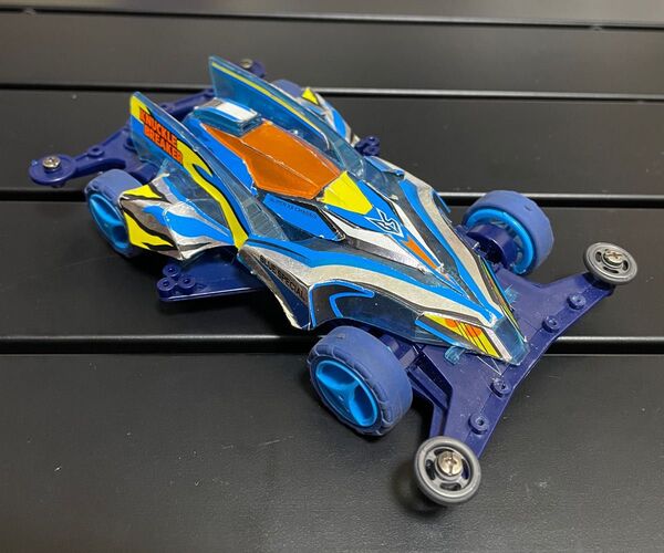 ミニ四駆 ナックルブレイカー ブルースペシャル スーパーXXシャーシ