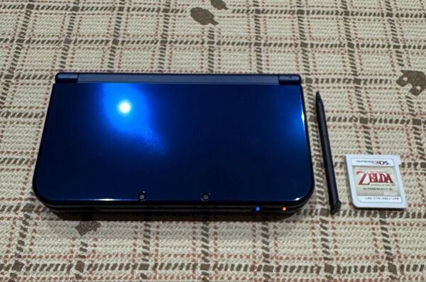 New ニンテンドー 3DS LL メタリックブルー + ゼルダの伝説 時のオカリナ 3D