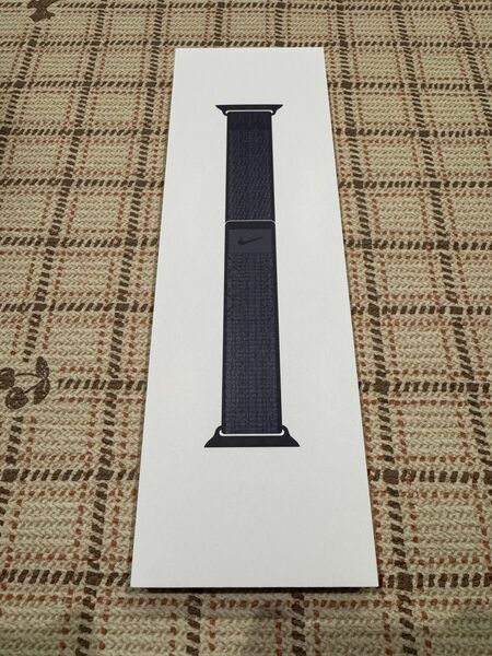 Apple Watch 純正バンド 42mmケース用ブラック/ブルーNikeスポーツループ MYJA3FE/A