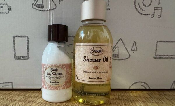 サボン SABON シャワーオイル シルキーボディークリーム 2点セットお得