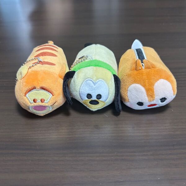 ディズニー ツムツム ぬいぐるみキーチェーン 3個セット