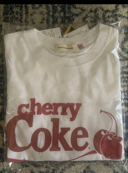 10%還元もらって下さい^_^GOOD ROCK SPEED チェリーコーク Tシャツ ホワイト Mサイズ 未使用 未開封
