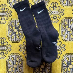 2サイズ NIKE ナイキ スニーカーソックス 2足セット ブラック 21〜23&23〜25センチ