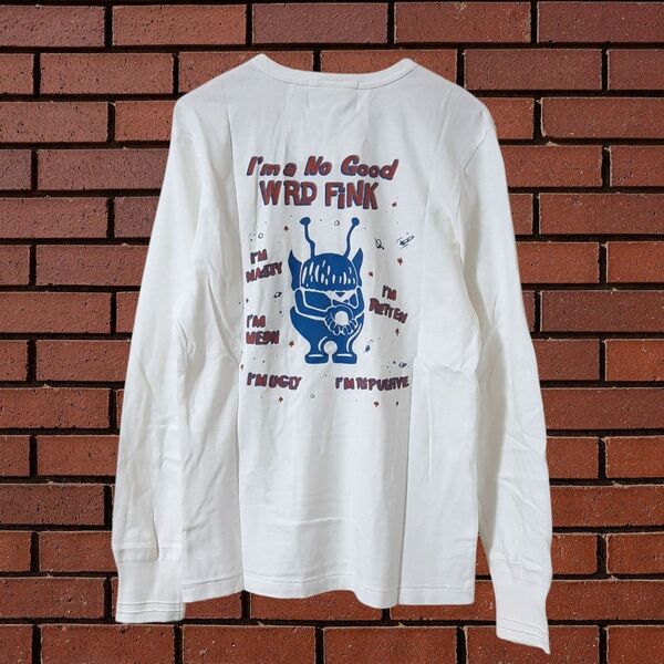 WEIRDO GLAD HAND ヘンリーネックTシャツ S WRD FINK ラットフィンク グラッドハンド