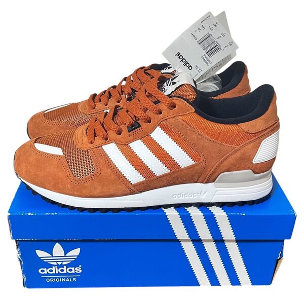 レア物!新品タグ付き adidas originals ZX700 スニーカー 27.5 FOXRED アディダスオリジナルス