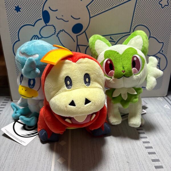 ぬいぐるみ ポケモン ニャオハ ホゲータ クワッス