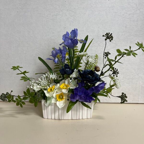 花菖蒲アレンジメント アーティフィシャルフラワー