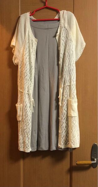 L☆DHC☆シンプルきれいめワンピース♪美品クーポンポイント消化