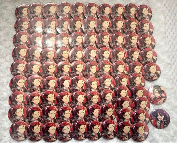 あんスタ 鬼龍紅郎 ポートレート缶バッジ 88個
