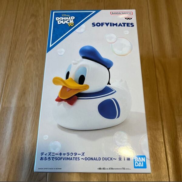 【新品未開封】ディズニーキャラクターズ おふろでSOFVIMATES ドナルドダック フィギュア
