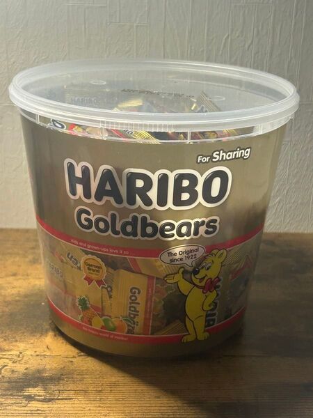 ハリボー ミニゴールドベアー バケツ 1000g