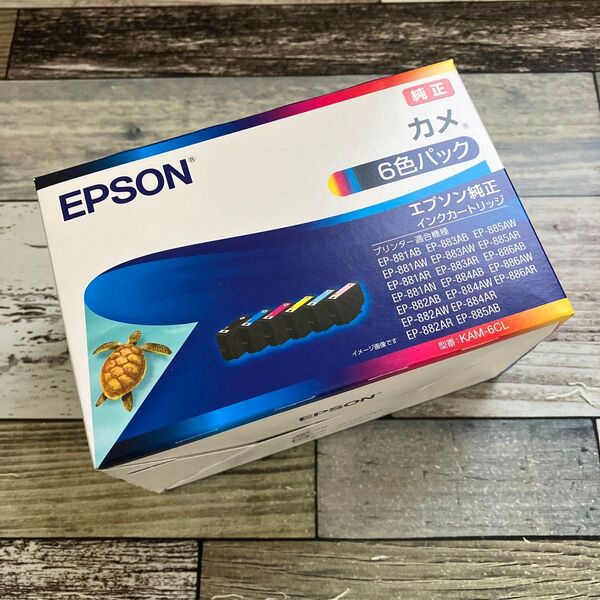 EPSON 純正インク KAM-6CL 6色セット 目印:カメ