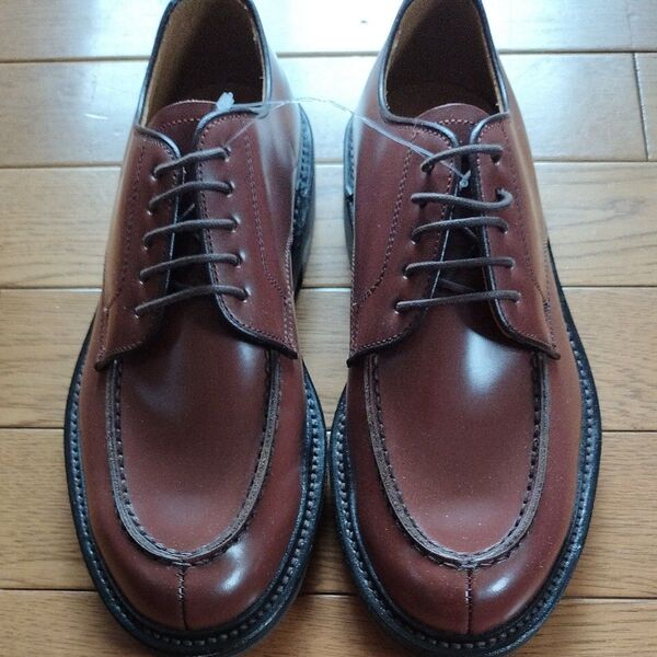 REGAL リーガル JU15 レザーシューズ 23.5cm Uチップ 茶 紐
