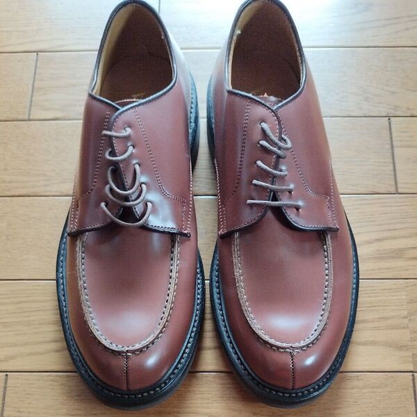 REGAL リーガル JU15 レザーシューズ 25.5cm Uチップ 茶 紐