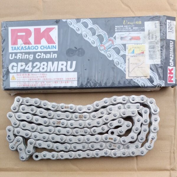RK GP428MRU Uリング チェーン 120L ジョイント欠品