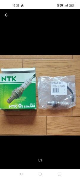 NTK O2センサー 9972/OZA671-EE1/ミラ ミラジーノ ムーヴムーヴラテ他
