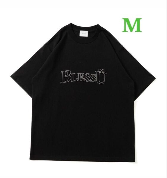 BlessU ブラック Tシャツ Mサイズ
