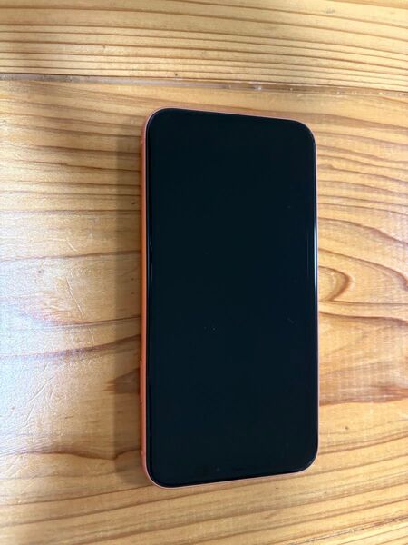 iPhone XR コーラル 64GB 美品 SIMロック解除済