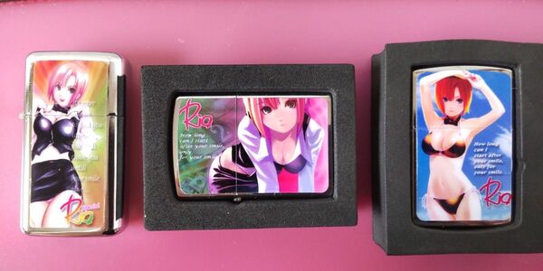 Zippo風 3個セット セクシー sexy Rio リオ 未使用品 オイルライター 5