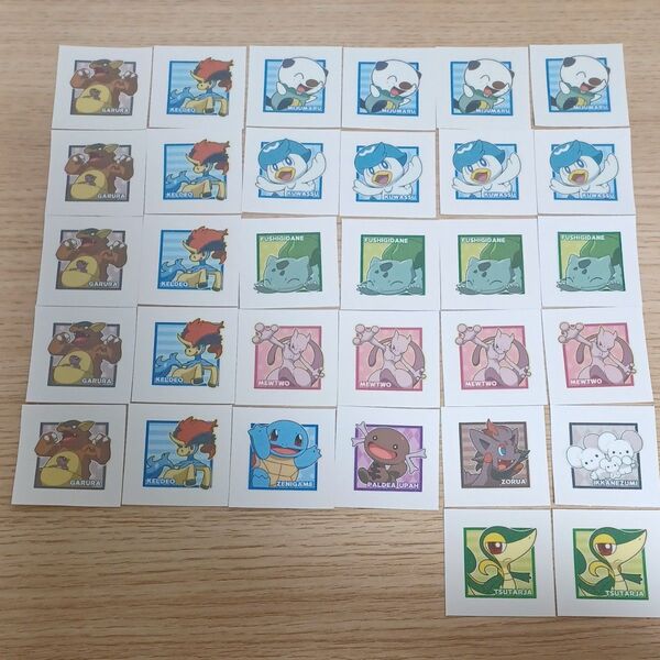 ポケモン デコキャラシール パウンドC 計48枚