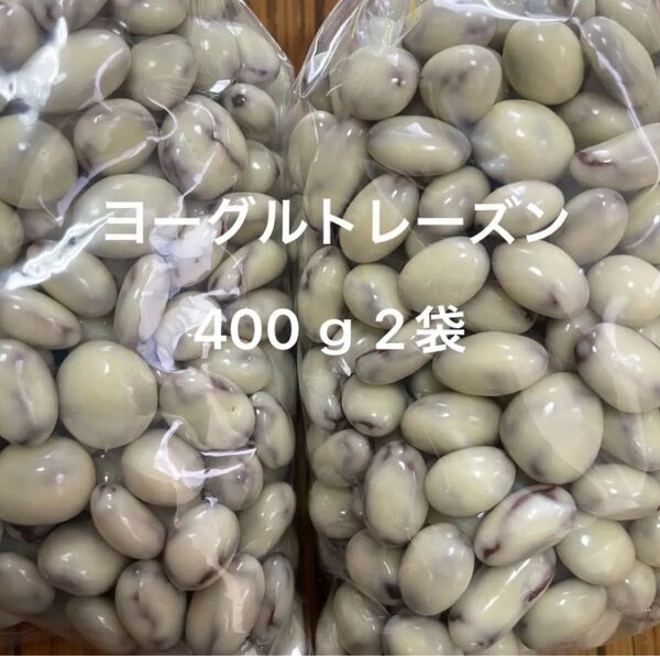 ヨーグルトレーズンチョコ 400g 2袋