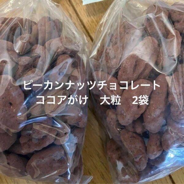 ピーカンナッツ ココア掛け 200g 2袋