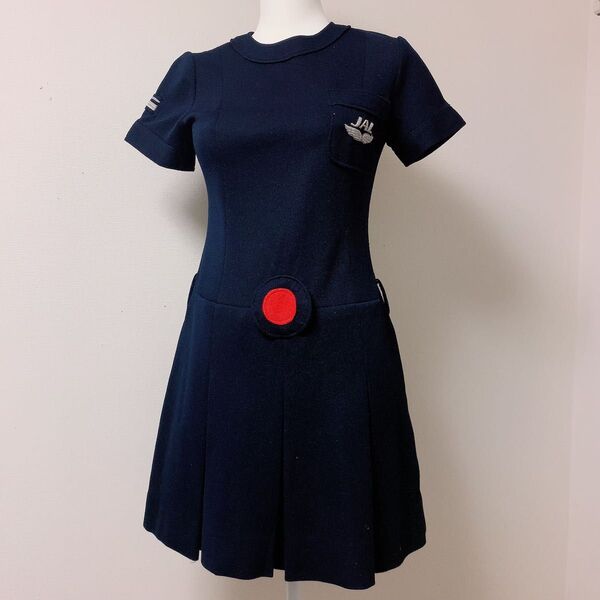 JAL 日本航空 CA 5代目 制服 1970年代 夏用ワンピース