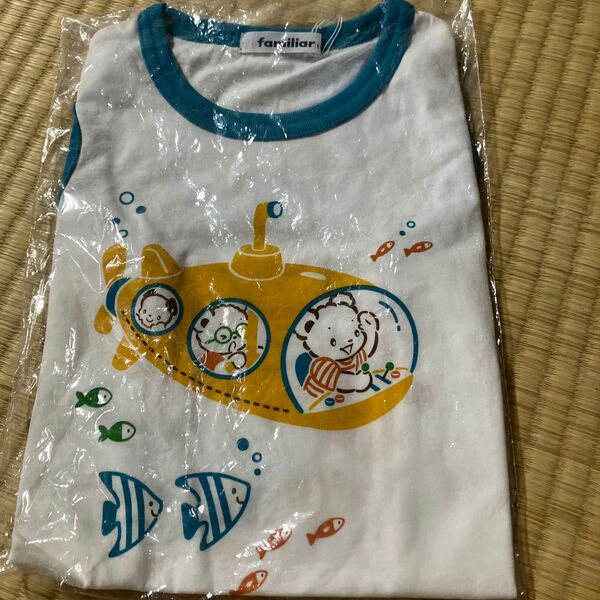 新品未開封未使用 ファミリアおはなしTシャツ タンクトップ 110