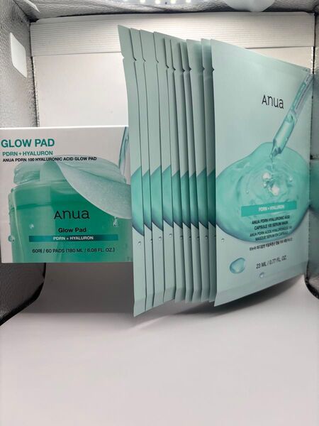 アヌア ANUA PDRN100ヒアルロン酸グロウパッド 60枚入 セラムマスクパック