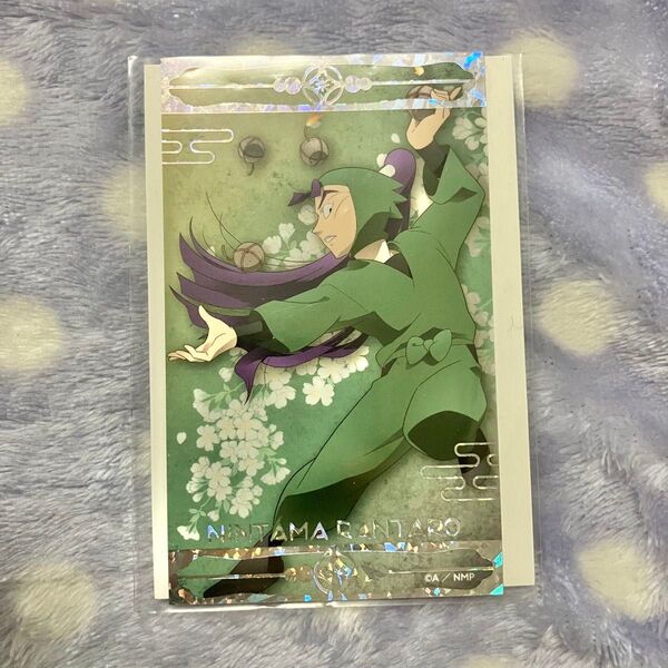 忍たま乱太郎 アニメイトカフェ アニカフェ 花いっぱいの春がきた!の段 箔押しチケットカード 箔押しカード 立花仙蔵
