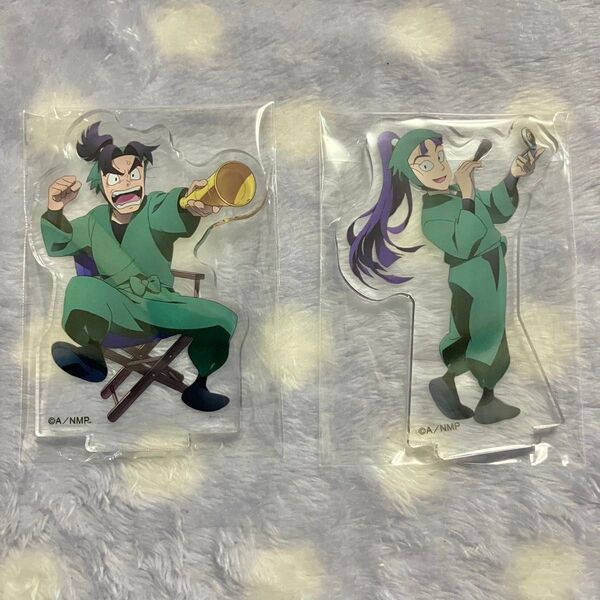 劇場版 忍たま乱太郎 ドクタケ忍者隊最強の軍師 アクリルジオラマ アクリルスタンド 立花仙蔵 潮江文次郎