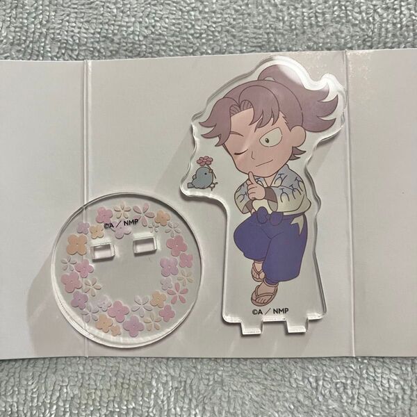 忍たま乱太郎 アニメイトカフェ アニカフェ 花いっぱいの春がきた!の段 ミニアクリルスタンド 山田利吉
