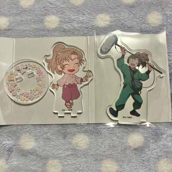 忍たま乱太郎 アニメイトカフェ アニカフェ 花いっぱいの春がきた!の段 ミニアクリルスタンド アクリルジオラマ 善法寺伊作