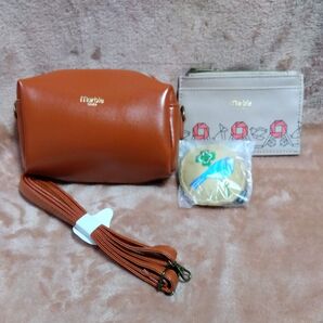 marble SUD(マーブルシュッド)春のおでかけ3点セット◇ショルダーバッグなど◆雑誌付録