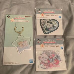 mikko一番くじ J賞×1、I賞×2 、カプセルトイぬいぐるみCammy×1 セット