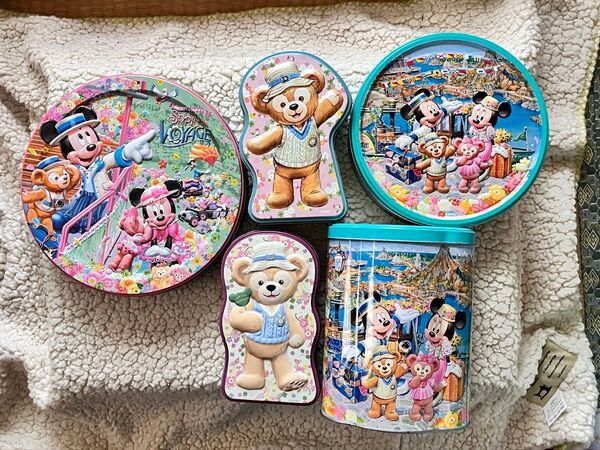 ダッフィー 空き缶① スプリングボヤッジ