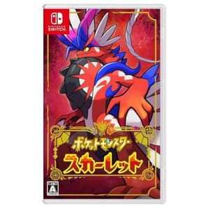 新品 未開封品 未使用 ポケットモンスター スカーレット Nintendo Switch パッケージ スイッチソフト ニンテンドー