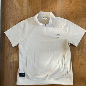NO COFFEE CLUB HAUSプルオーバー 半袖シャツ ベージュ Mサイズ