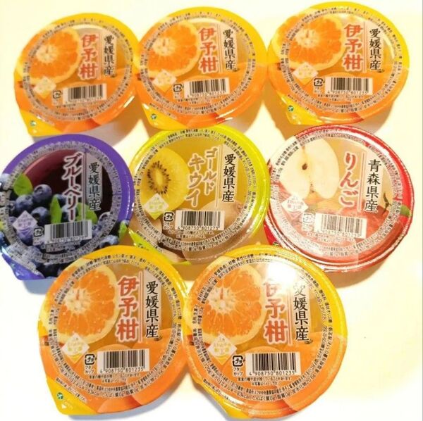 えひめ中央農業協同組合 愛媛県産果実 フルーツゼリー 8個