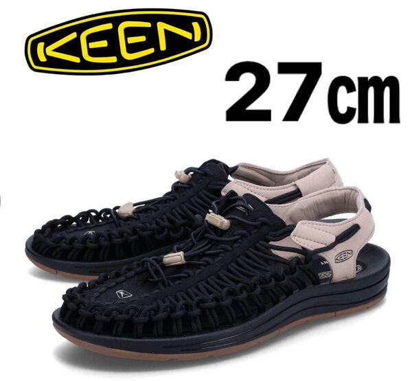 KEEN ユニーク サンダル 27cm ブラック