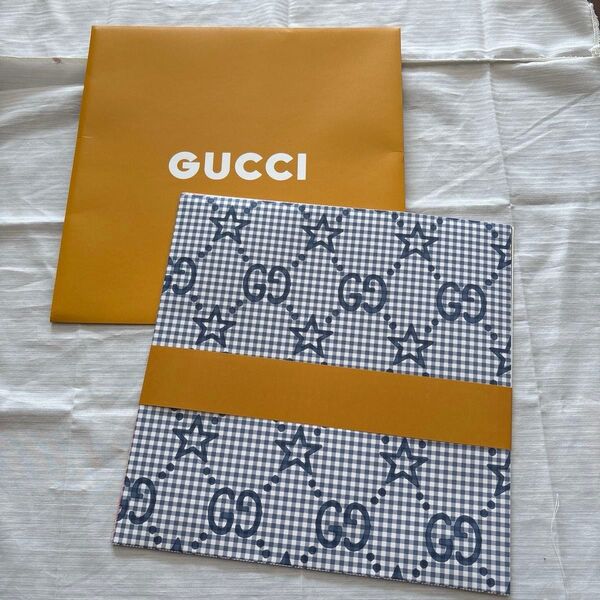 未使用品 GUCCI origami 折り紙 グッチ ロゴ ノベルティ 非売品