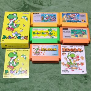 ファミコンソフト マリオ、ヨッシーなど5本セット
