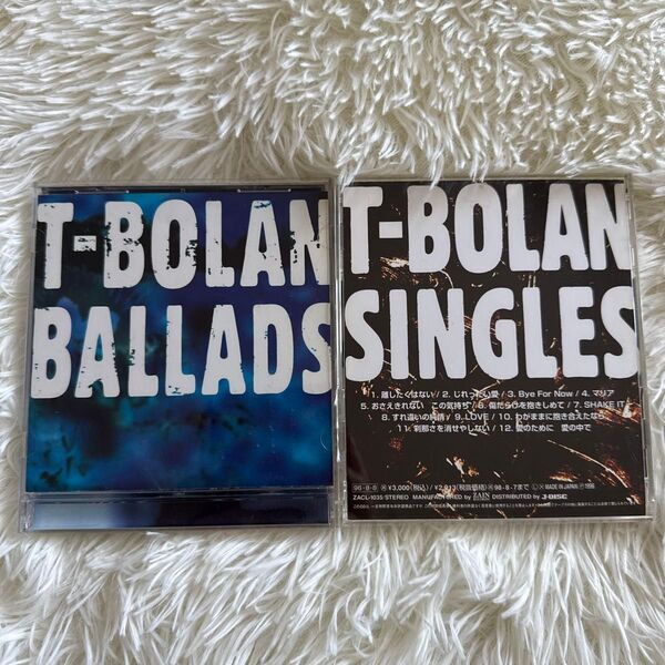 T-BOLAN『シングルス/バラッズ』ベスト盤CD 2枚セット CD