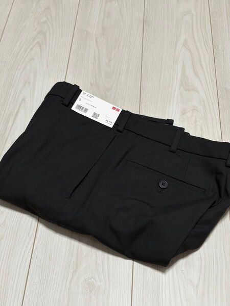 UNIQLO ユニクロ スマートアンクルパンツ メンズ S ブラック