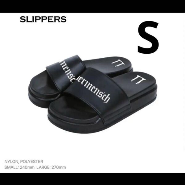 【G-DRAGON】 UBERMENSCH SLIPPERS : BLACK