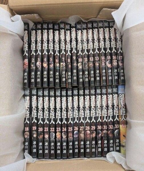 進撃の巨人 全34巻セット まとめ売り