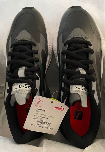 Puma プーマ RS-Gゴルフシューズ 26.0cm ブラック/グレー 箱入新品正規品