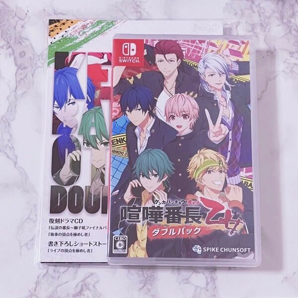 【新品未使用/24h以内発送可】喧嘩番長乙女 ダブルパック ソフト 特典 冊子 Switch