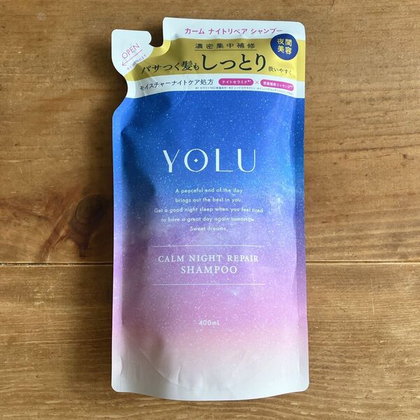 YOLU カームナイトリペアシャンプー 詰め替え用 400ml
