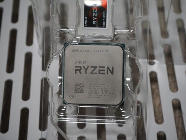 【中古】Ryzen 7 5800X3D 動作品